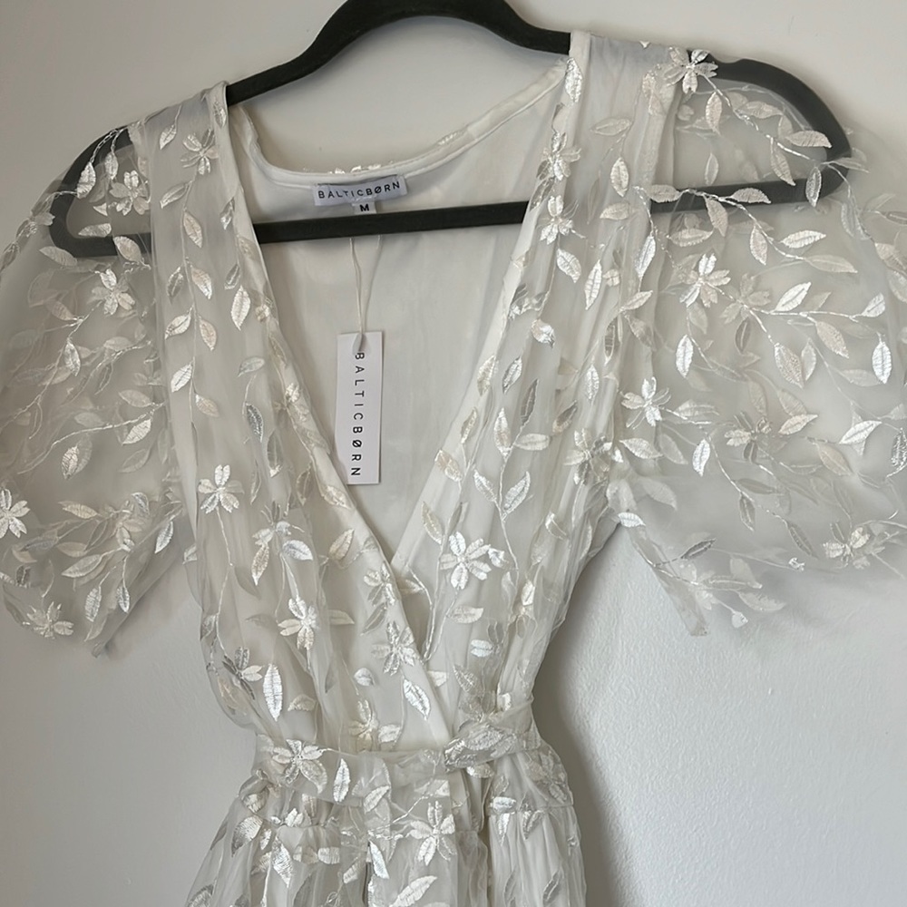 NWT Baltic Born Marseille White Maxi Dress